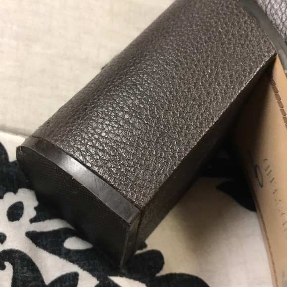 Land’s End all leather block heel knee boots - Picture 7 of 7